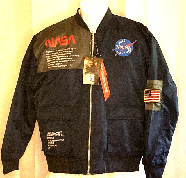 ASSTSERIES MILITARE NASA Space Shuttle green Jacket Size M pit to pit 50cm 49.99 PicClick UK