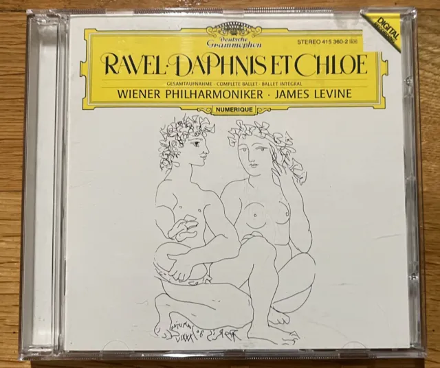 CD Ravel: Daphnis et Chloe James Levine - Wiener Ph. - Zustand sehr gut