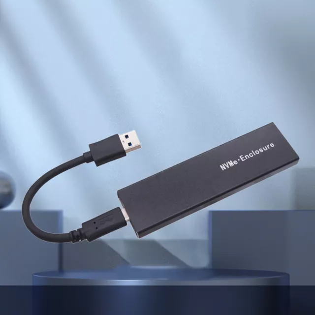 Dual Protocol SSD USB Adapter Case USB 3.1 SSD Enclosure for 2230 2242 2260 2280