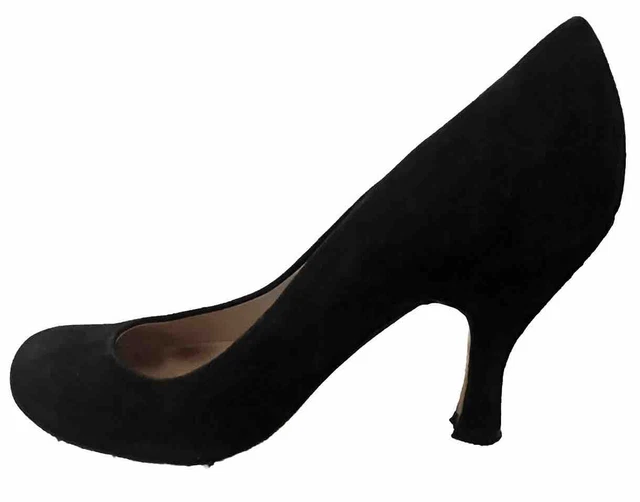 DUNE BLACK SUEDE Court Shoes, UK Size 3 £15.00 PicClick UK