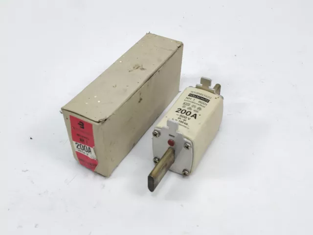 Bogenschütz Vollschutz 8001.200705 Fusible 200A 500V Gl NH1 120kA