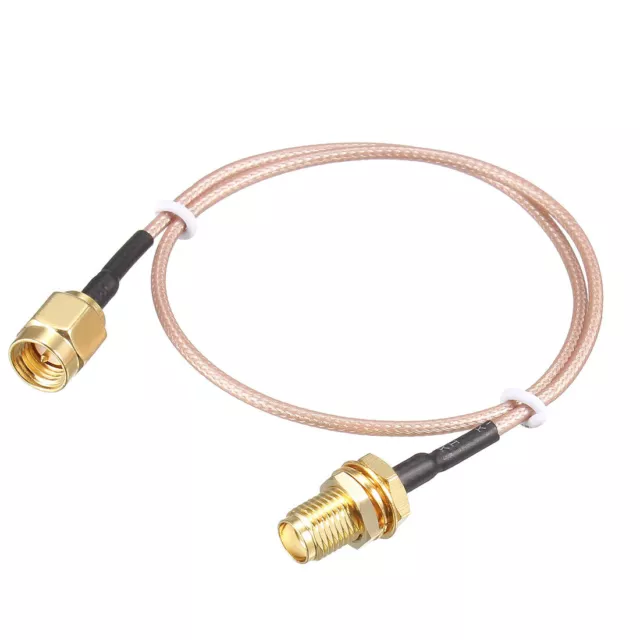 Faible perte RF Câble Coaxial Coax Fil RG-178 SMA Femelle à SMA Mâle 30cm