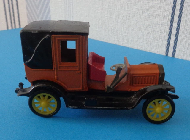 Rami JMK Landaulet Packard 1912 – 1/43 – Doré – Miniature Française Boîte