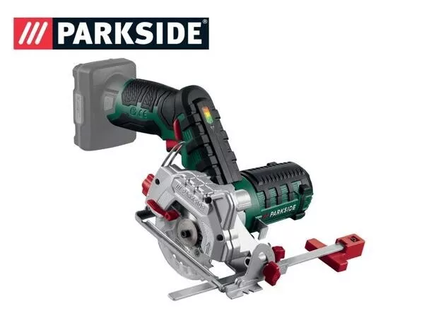 Parkside 12V Cordless Circular Saw Bare Unit Constant Power Adjustable Cutting