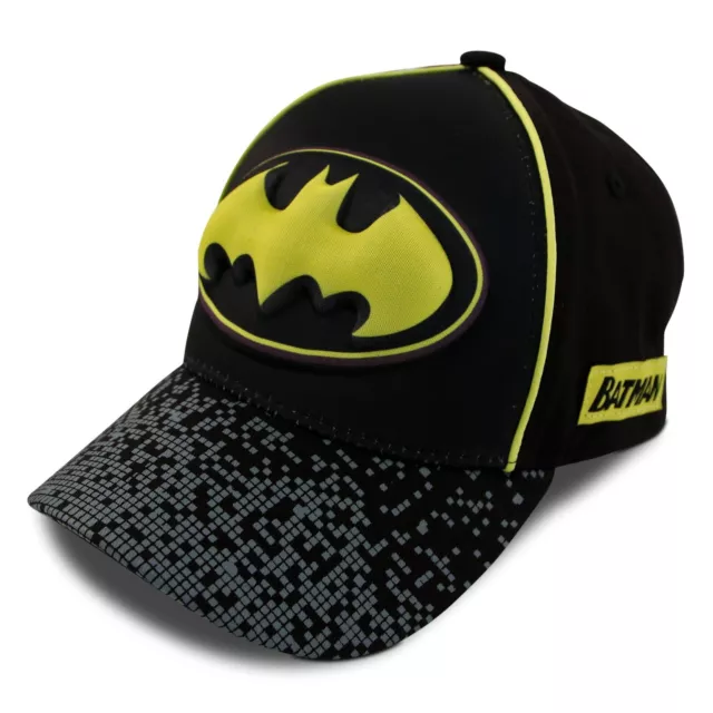 DC Comics Batman Baseball Hat for Boys 2-4 or Kids Baseball Cap Ages 4-7