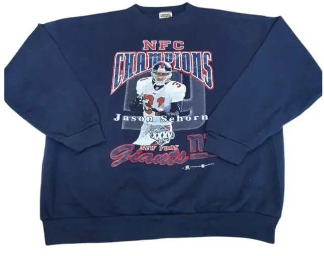 Vintage 2001 New York Giants NFL sweatshirt size XL