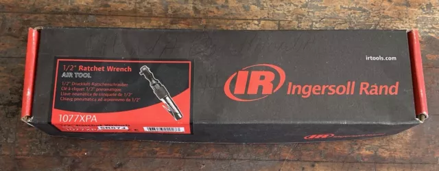 NEW Ingersoll Rand 1/2" Drive Ratchet Wrench Air Tool 1077XPA