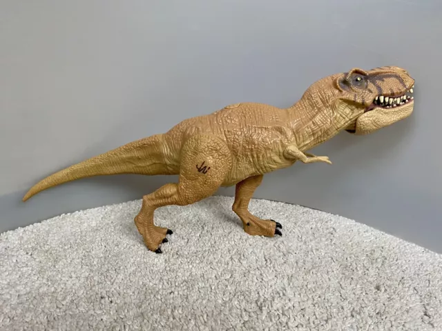 9" Jurassic World T REX Chomping Jaws Action Figure Dinosaur Hasbro JW 2015