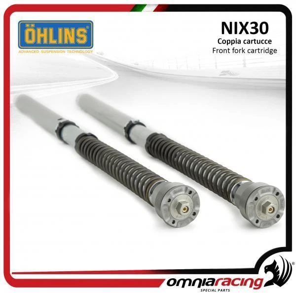 2 fork cartridges Ohlins NIX30+springs for Ducati 848 (fork showa) 2008/2012