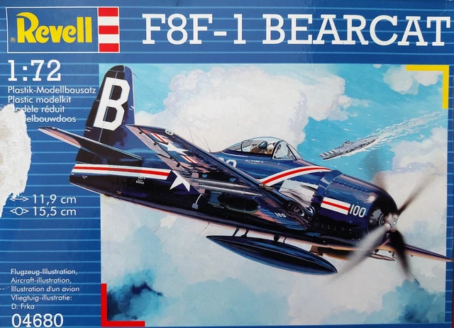 Maquette Avion F8F-1 Bearcat Trumpeter 1:32 - Réf 02247 - Plastique, Occasion