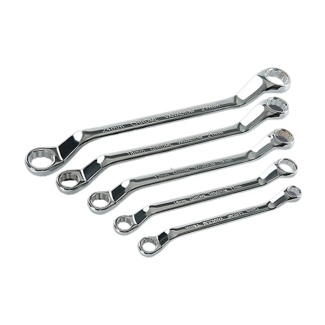 Reparación Herramientas manuales Final Llave de tornillo Offset Caja 1PC Llave de sujeción