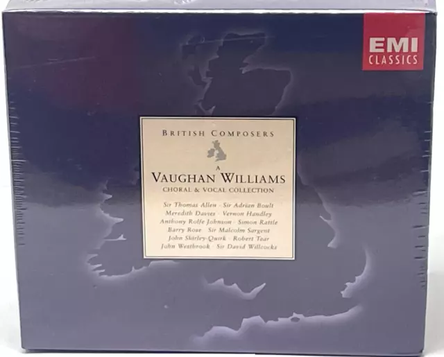 A Vaughan Williams Choral & Vocal Collection (9 x CD Box Set, 2002) NEW & SEALED