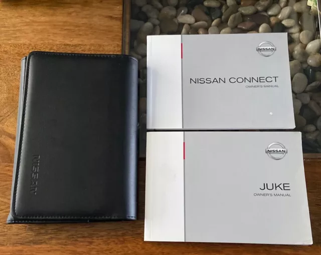 Nissan Juke Owners Manual Handbook & Folder Wallet Book Pack Set F15 2010-2014