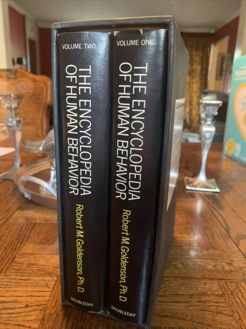 The Encyclopedia of Human Behavior:Vols 1 & 2, Robert M.Goldenson, 1970, HCDJ