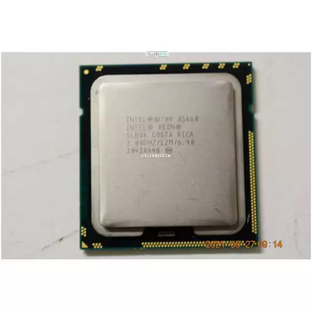 Intel Xeon X5660 Six Core 2.8 GHZ / 12 MB Cache / 6,4 Gt / S Processeur CPU