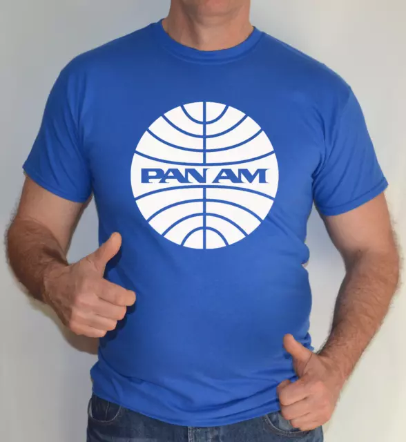 Pan Am Logo,Planes,Airlines,Retro,Pan American World Airways ,Fun,T Shirt