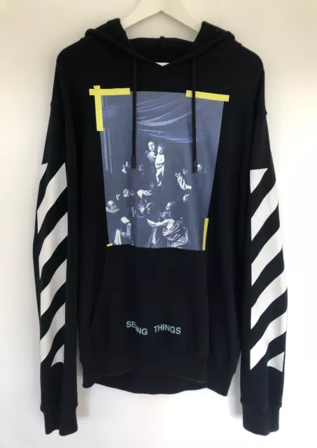 Off white on sale caravaggio hoodie ss17