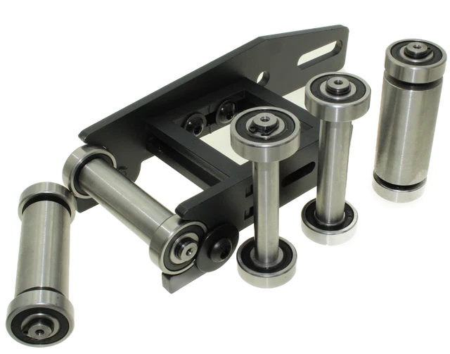 2X72& BELT GRINDER5 x Belt Grinder Small Wheels Set + Holder for Knife