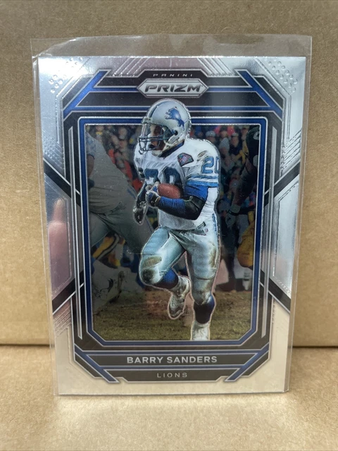 #102 Barry Sanders Detroit Lions 2022 Panini Prizm Football Base