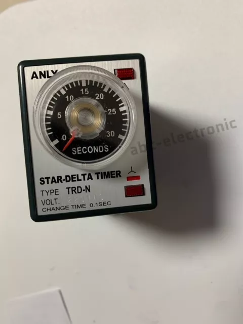 1PC NEW ANLY Time Relay TRD-N 220v