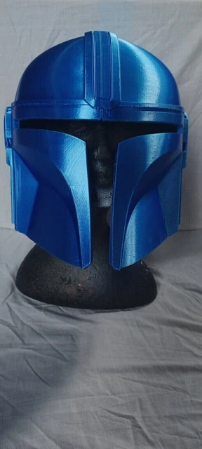 Maschera per casco per bambini Casco mandaloriano Gioco di ruolo Nuovo...