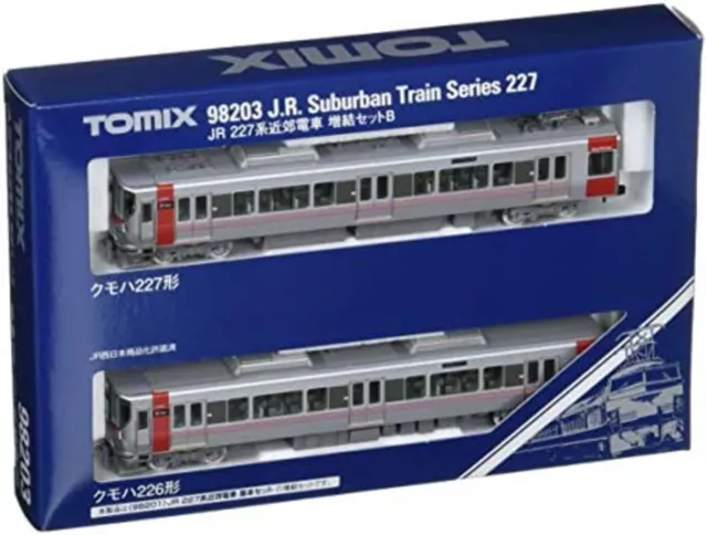 TOMIX N scale 227 series expansion set B 98203 Train model train F/S w/Tracking#