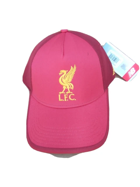 Liverpool Hat Men Size Adjustable Red/Burgundy New