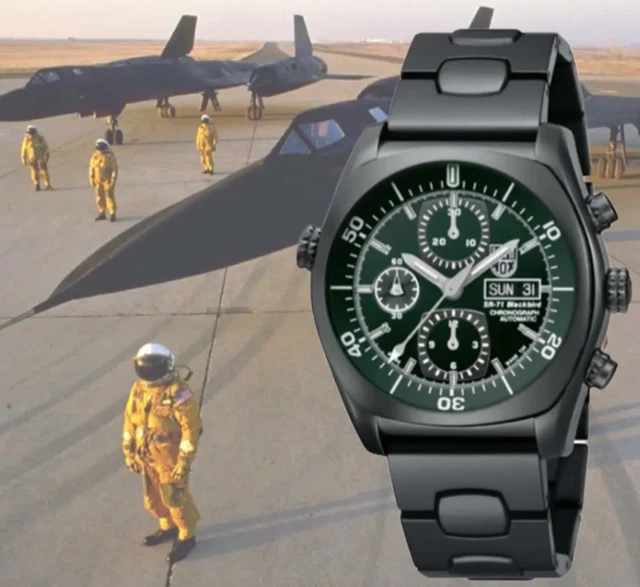 LUMINOX SR-71 BLACKBIRD Valjoux Automatic 9080 Series