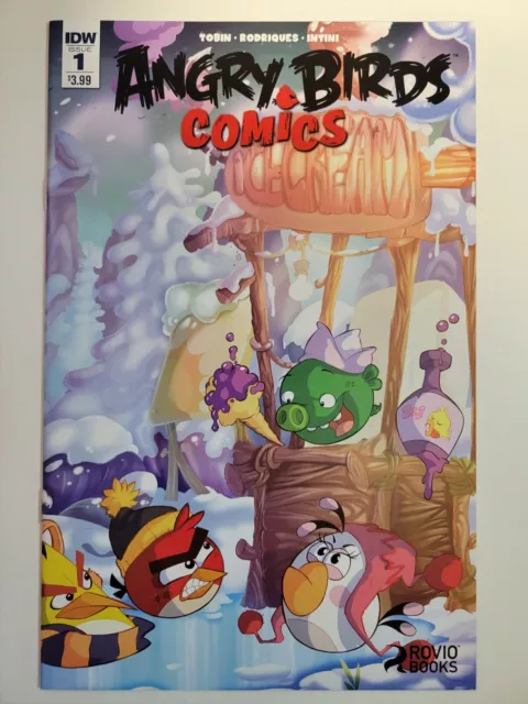 Angry Birds Comics #1 IDW 2016 Series 9.4 Near Mint
