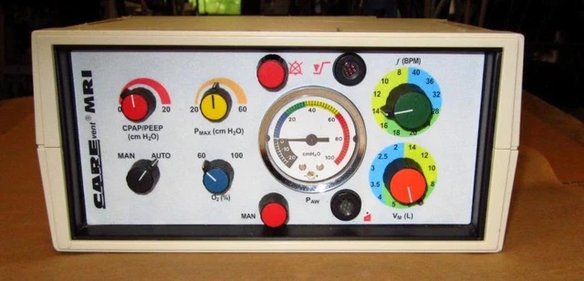 O-Two Systems Care Vent MRI PX4 Ventilator Model 01cv7000