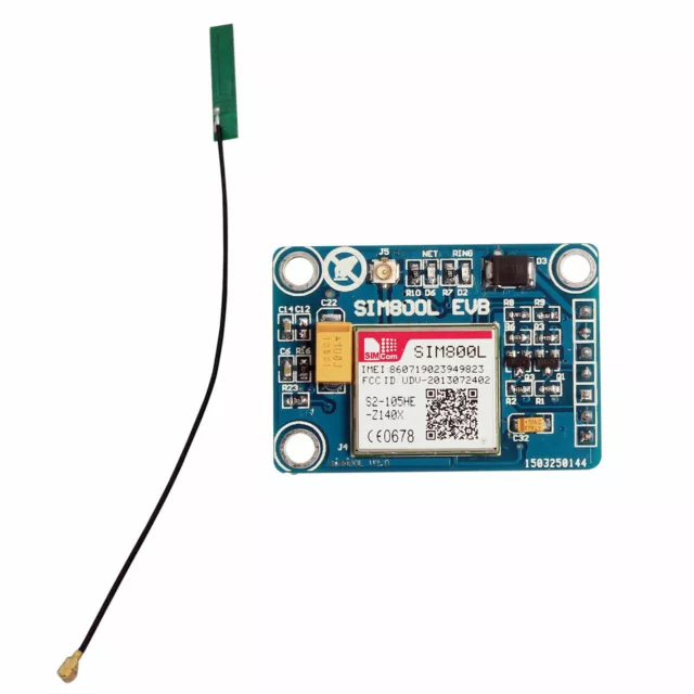 SIM800L V2.0 5V Wireless Quad Band GSM GPRS Module PCB Antenna UK Seller New