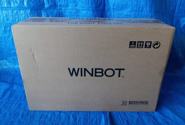 Ecovacs W8 Series - WINBOT W850 White - Window Cleaning Robot - BRAND NEW