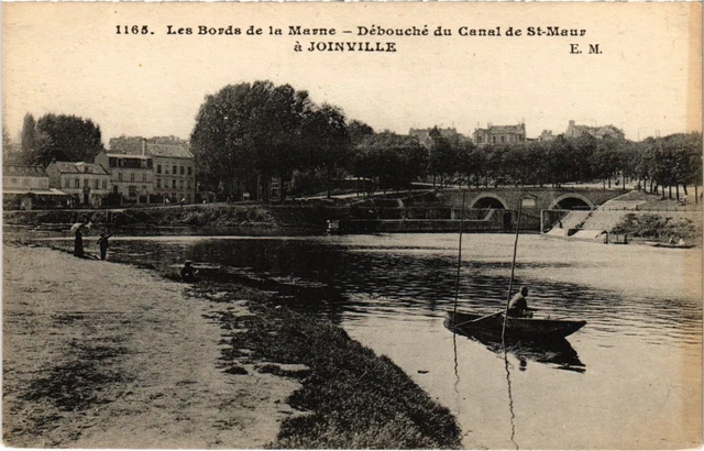 CPA Joinville Debouche du Canal de St Maur (1347920)
