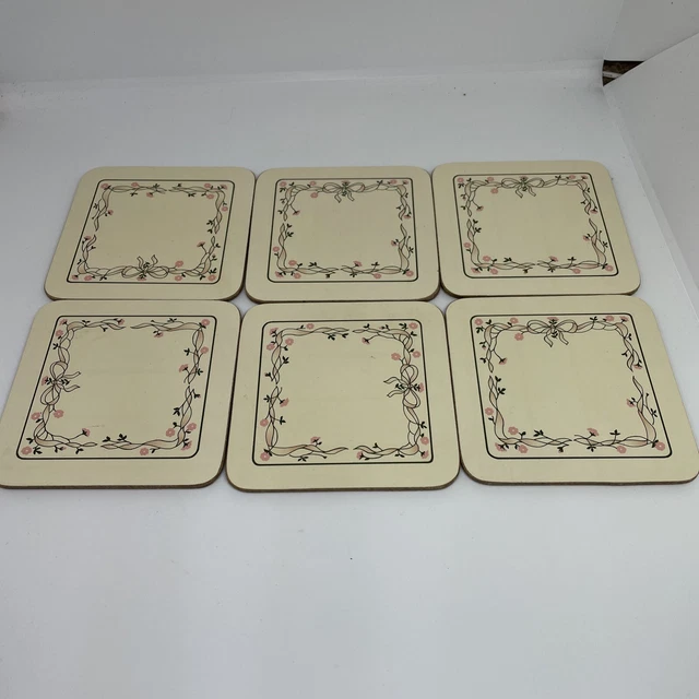 Clover Leaf Eternal Beau Coasters or Drinks Mats 10.5cm x 10.5cm