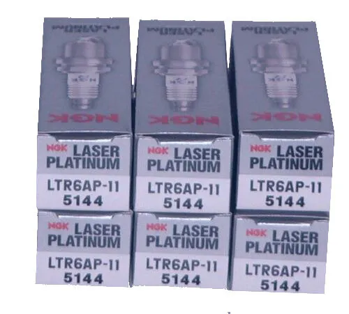 NGK LAZER PLATINUM SPARK PLUGS x6 LTR6AP-11 suitable for Commodore VZ VE V6 Hold