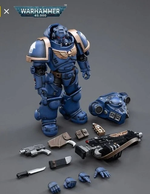 In Stock]JOYTOY Warhammer 40K Space Wolves Imperial Fists Ultramarines Blood Angels Intercessors 1/18 Action Figures Toys - 26
