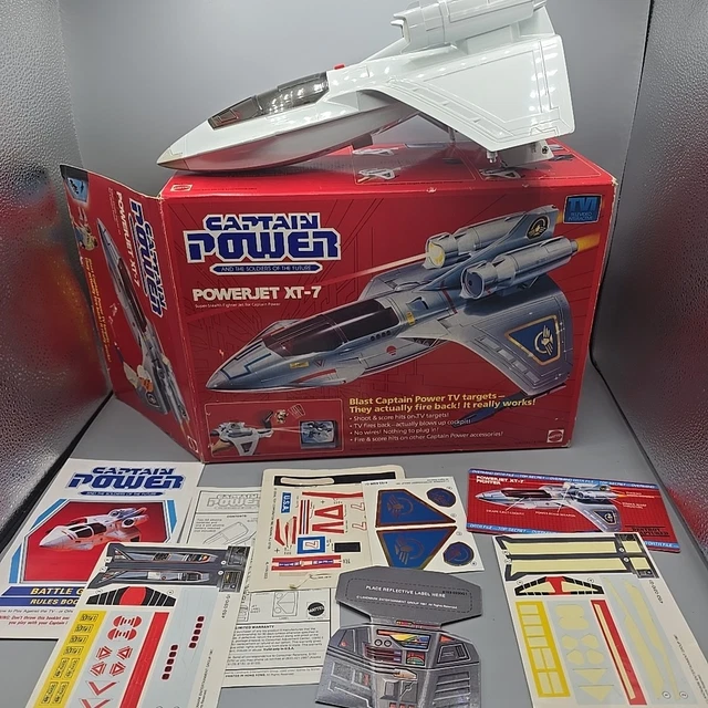 nave captain power, powerjet xt-7, de mattel, e - Acheter Autres figurines d'action sur todocoleccion
