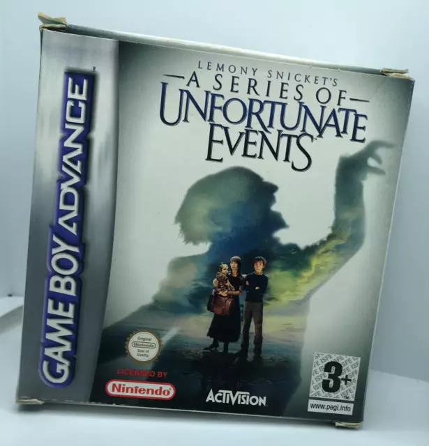 Game Boy Advance - Lemony Snicket's Series of Unfortunate Events - GBA Game