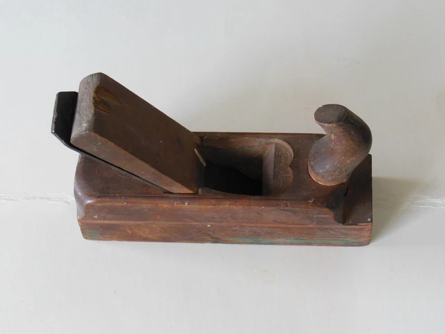 Antique Wood Plane 1858 Kirschenwerkzeung, Garantie Gussstahl Germany Eber