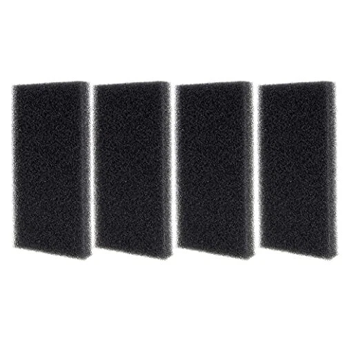 4 Pieces Aquarium Filter Foam Sponges Pad, Fish Tank Bio Sponge Coarse Sheet ...