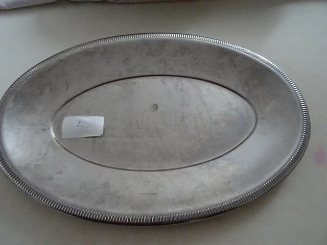 Plat ovale en inox ALFA 40 cm Inoxriv - 8004740011090 - Avis et Prix | Mathon