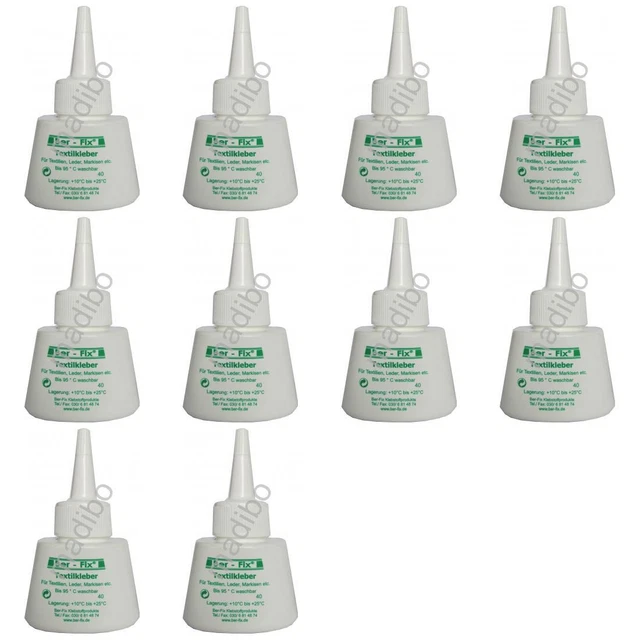 250,00 Euro pro 1kg 10 x Ber-Fix Textilkleber - Inhalt: 40 Gramm