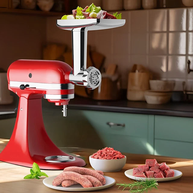 FOOD GRINDER ATTACHMENT Kit Meat Grinder Attachment Food Grade Metal