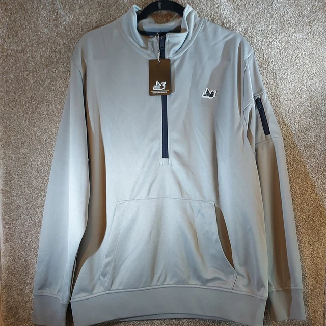 peaceful hooligan marl grey park sweatshirt A20SWT002 XL