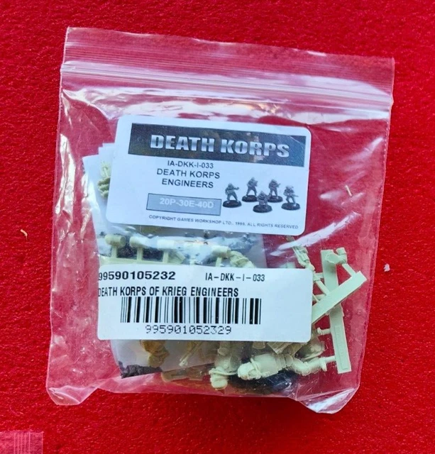 WARHAMMER 40K FORGE World Death Korps of Krieg Autocannon Team 1 NIB WARHAMMER 40K FORGE World Death Korps of Krieg Autocannon Team 1 NIB