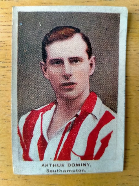 A. Dominy Southampton DC Thomson Adventure Famous Club Colours & Players 1923