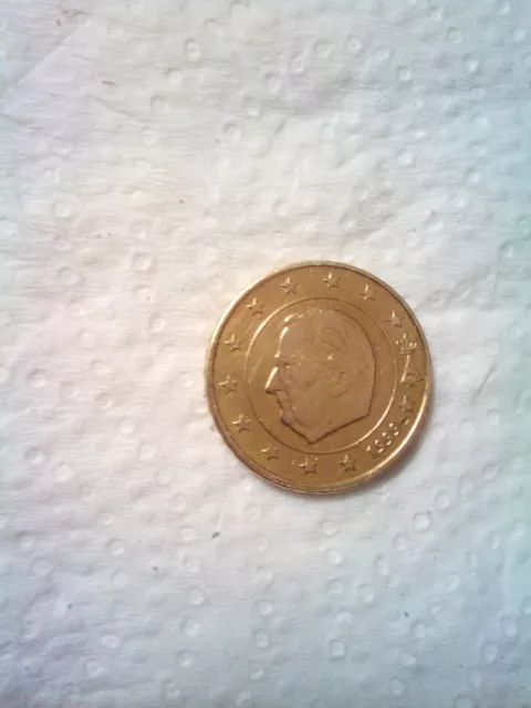 Pièce De 10 Centimes Euro Belgique 1999