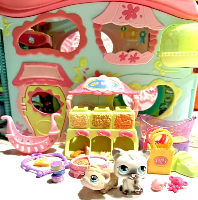 Biggest Littlest Pet Shop Playhouse LPS House Only Discontinued