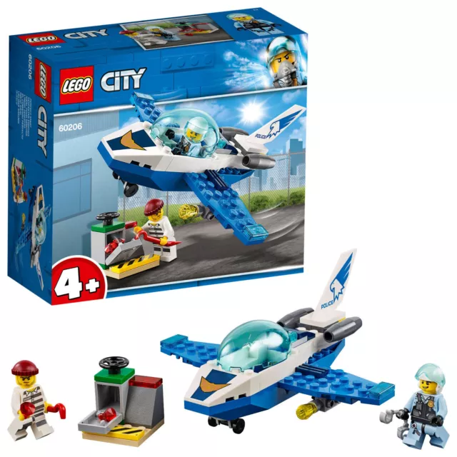 Lego City pattugliamento Polizia aerea 60206 gioco costruzioni giochi mattoncini