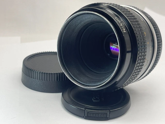 Micro Nikkor  55 f3.5 macro lens for Nikon F SLR  Non-Ai camera #1836.503.2000